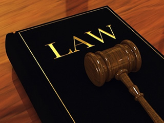 Law book & Gavel