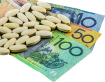 Australian notes and pills.