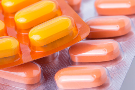 Orange pills, like Risperdal.